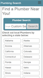 Mobile Screenshot of plumbingsearch.net